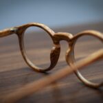 glasses eye glasses frame wooden 5486967