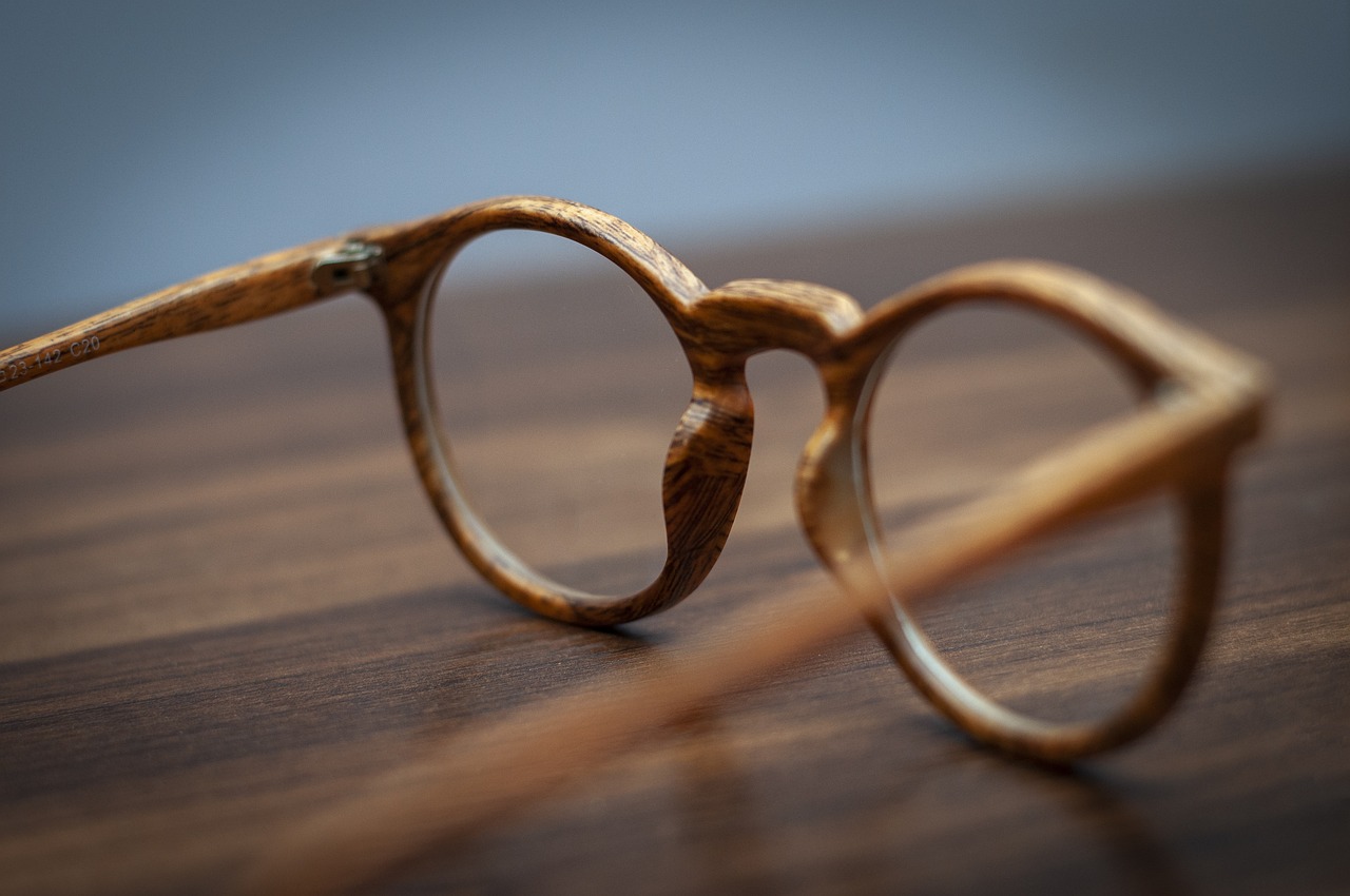 glasses eye glasses frame wooden 5486967